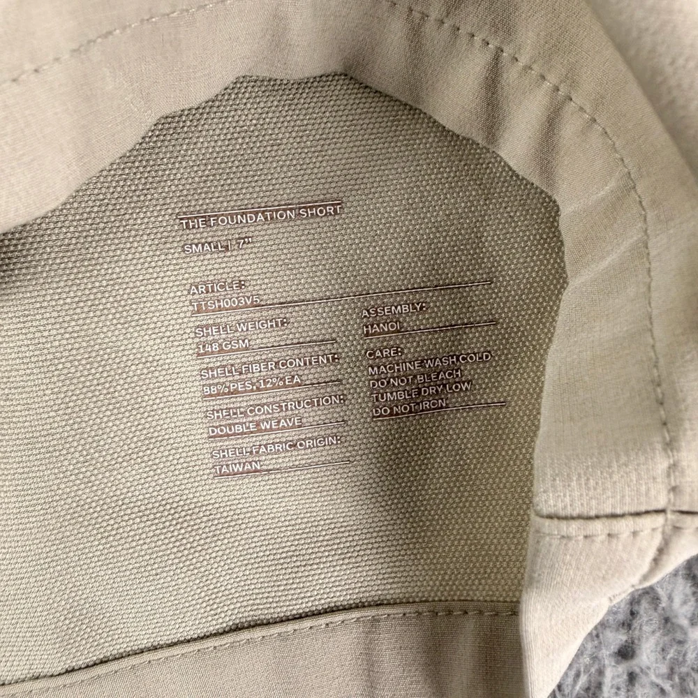 Ten Thousand Foundation Shorts Mens Small Tan Lined 7